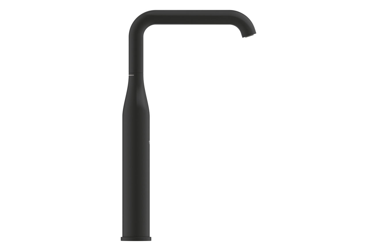 Смеситель для раковины GROHE Essence без донного клапана, XL-size, фантомный черный (24170KF1)