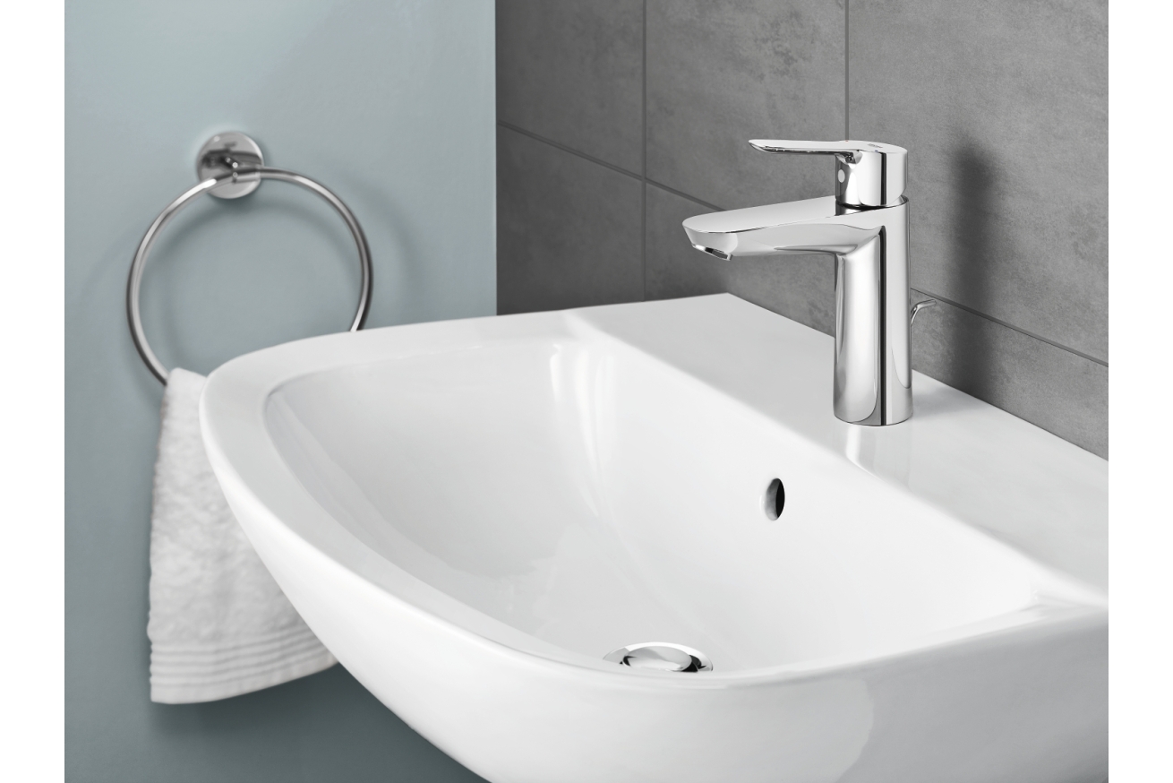 Смеситель для раковины GROHE BauLoop, M-size, хром (23762000)