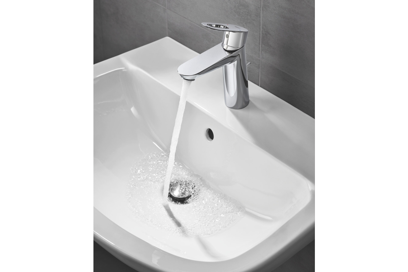 Смеситель для раковины GROHE BauLoop, M-size, хром (23762000)