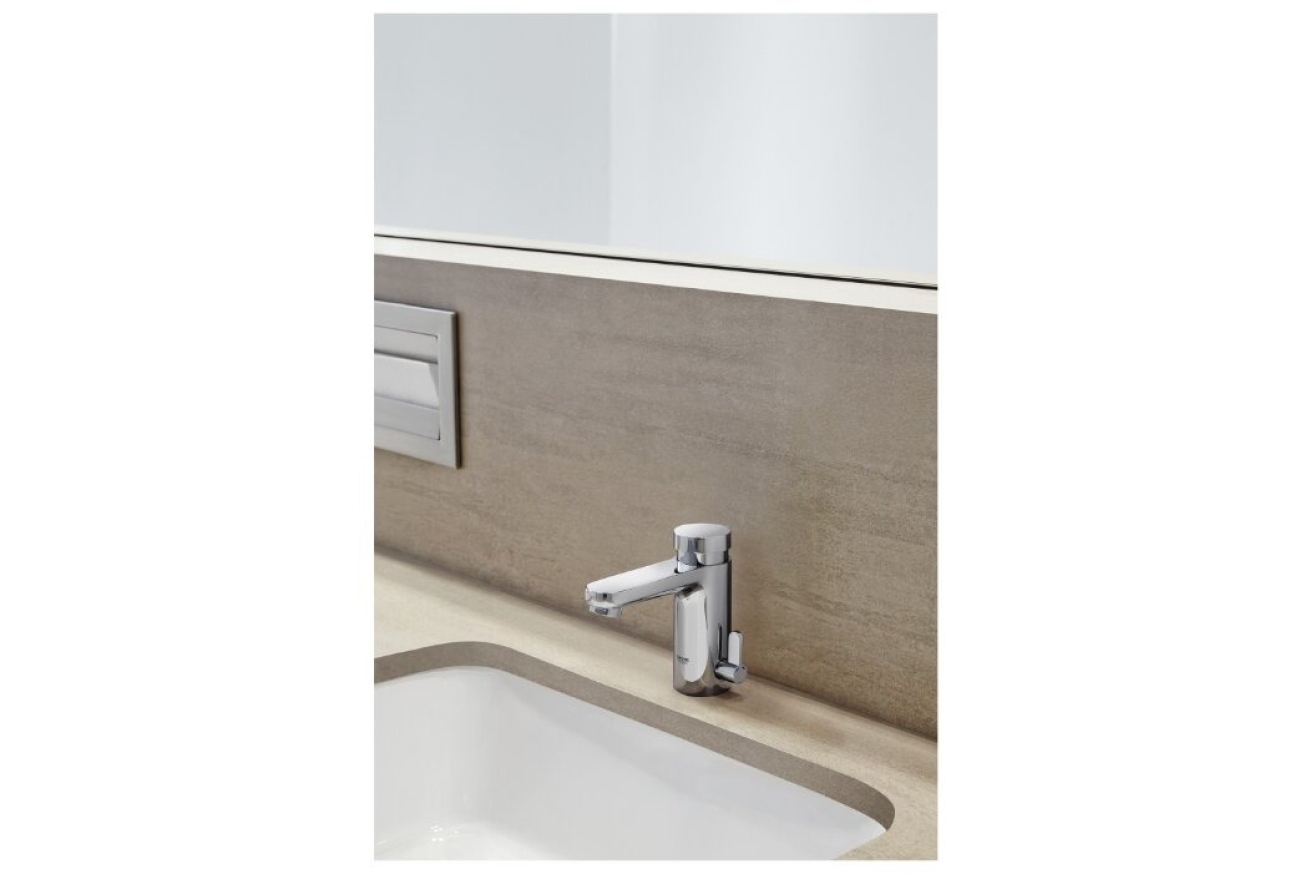 Смеситель для раковины GROHE Eurosmart Cosmopolitan T автоматический, хром (36317000)