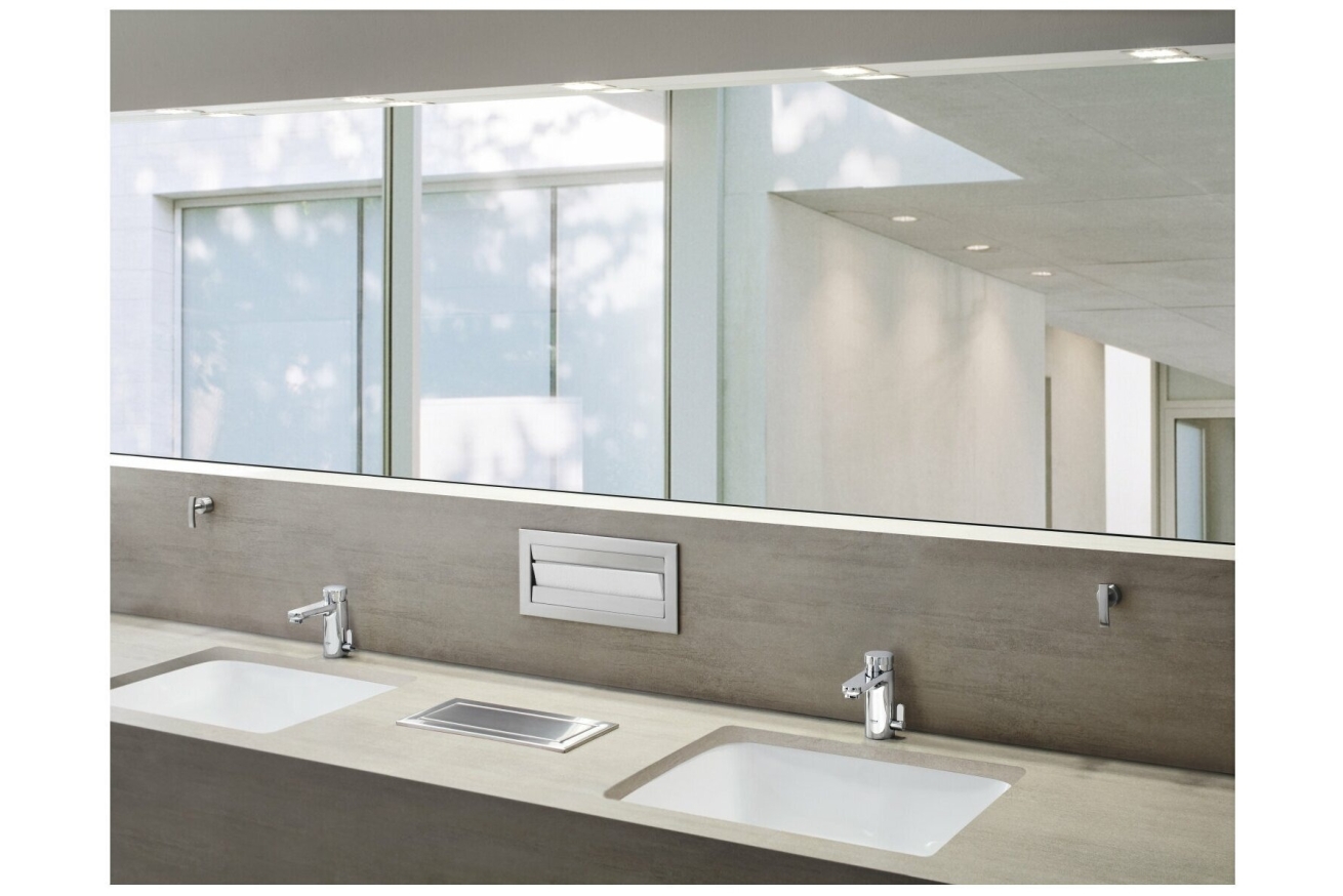 Смеситель для раковины GROHE Eurosmart Cosmopolitan T автоматический, хром (36317000)