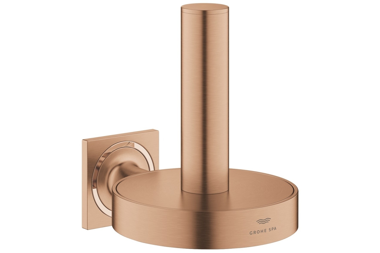 Держатель запасного рулона туалетной бумаги GROHE Allure, теплый закат матовый (40956DL1)