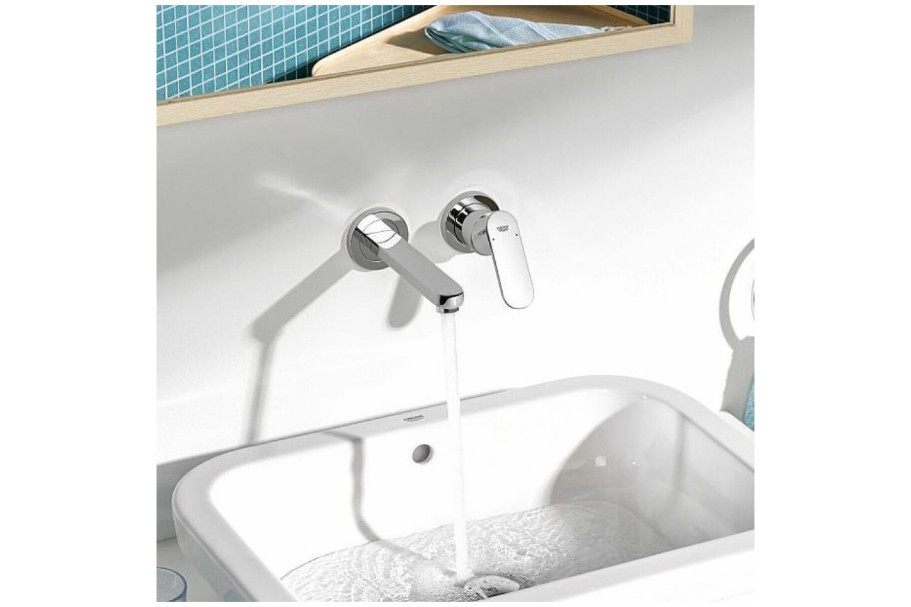 Внешняя часть смесителя для раковины GROHE Eurosmart Cosmopolitan на 2 отверстия, S-Size, хром (19381000)