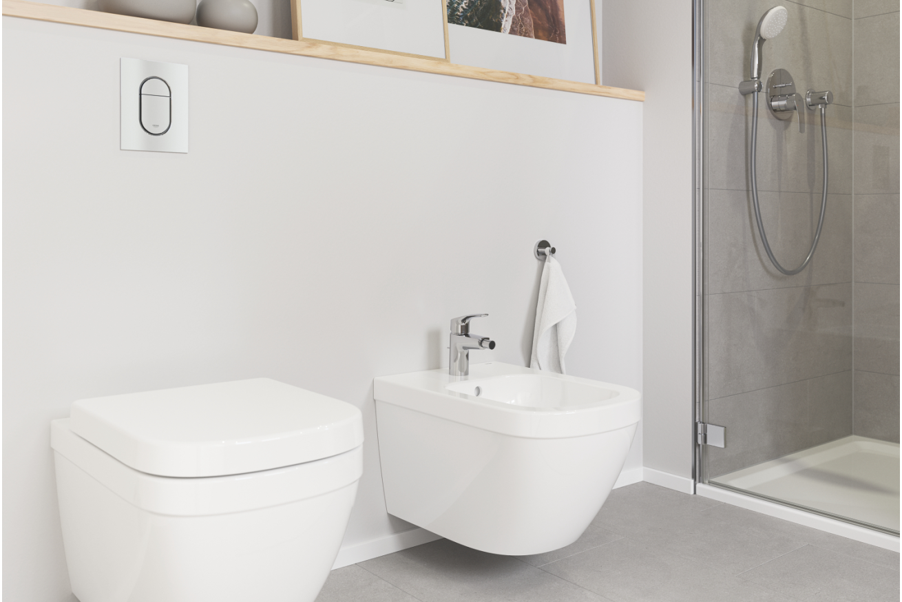 Биде подвесное GROHE Euro Ceramic, альпин-белый (39208000)