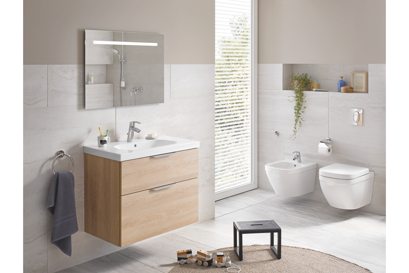 Биде подвесное GROHE Euro Ceramic, альпин-белый (39208000)