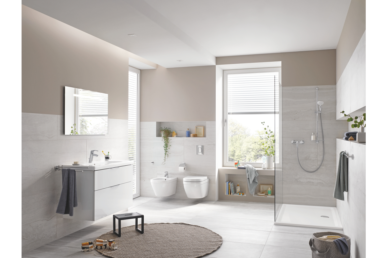 Биде подвесное GROHE Euro Ceramic, альпин-белый (39208000)