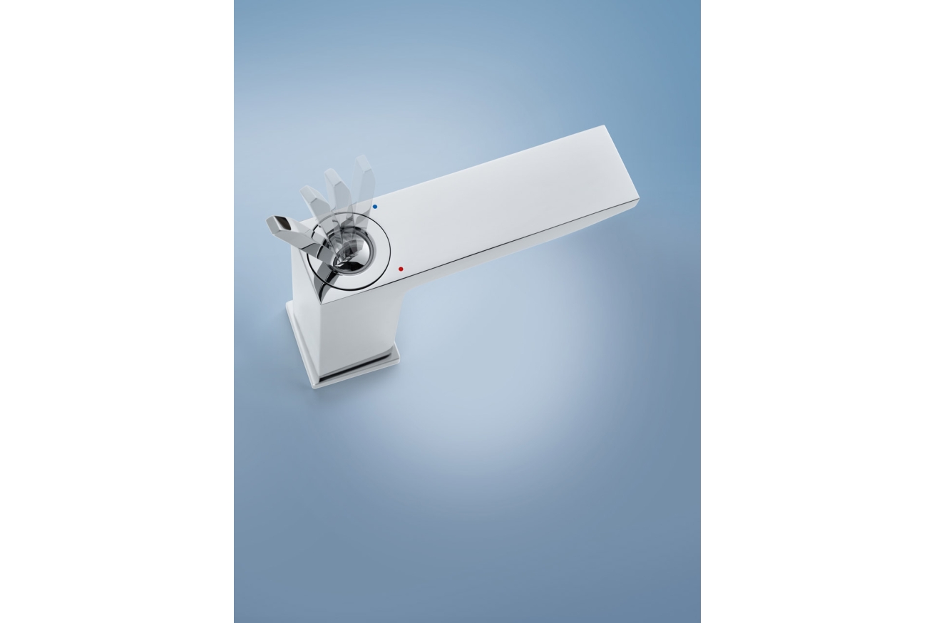 Смеситель для раковины GROHE Eurocube Joy с донным клапаном, M-size, хром (23657000)