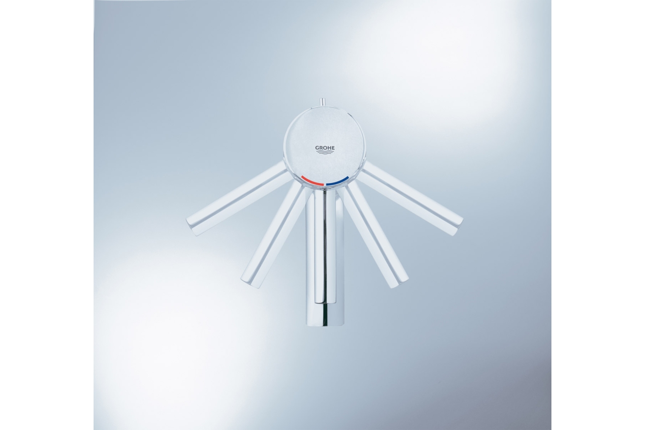 Смеситель для раковины GROHE Essence с донным клапаном, хром (33562000)