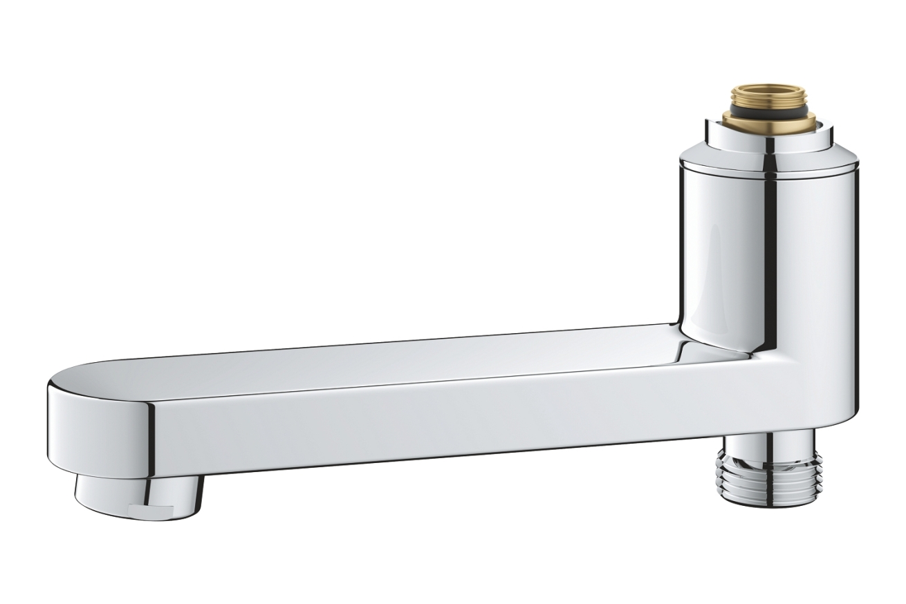 Излив для смесителя GROHE поворотный со встроенным переключателем ванна/душ, хром (13450000/U) (УЦЕНКА - Царапины на корпусе)