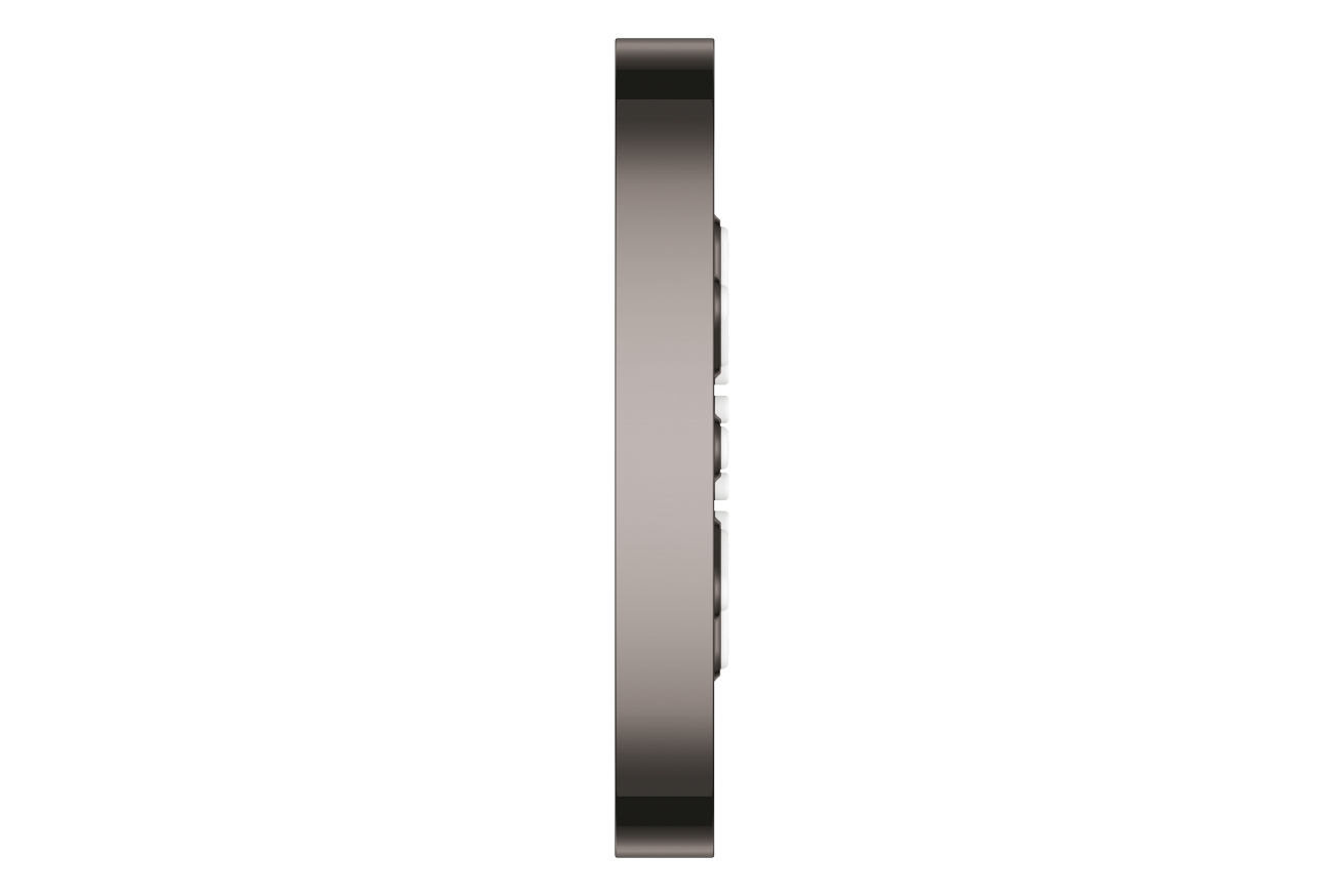 Боковой душ GROHE Rainshower Aqua, круглый, 2 режима струи, темный графит глянцевый (26801A00)