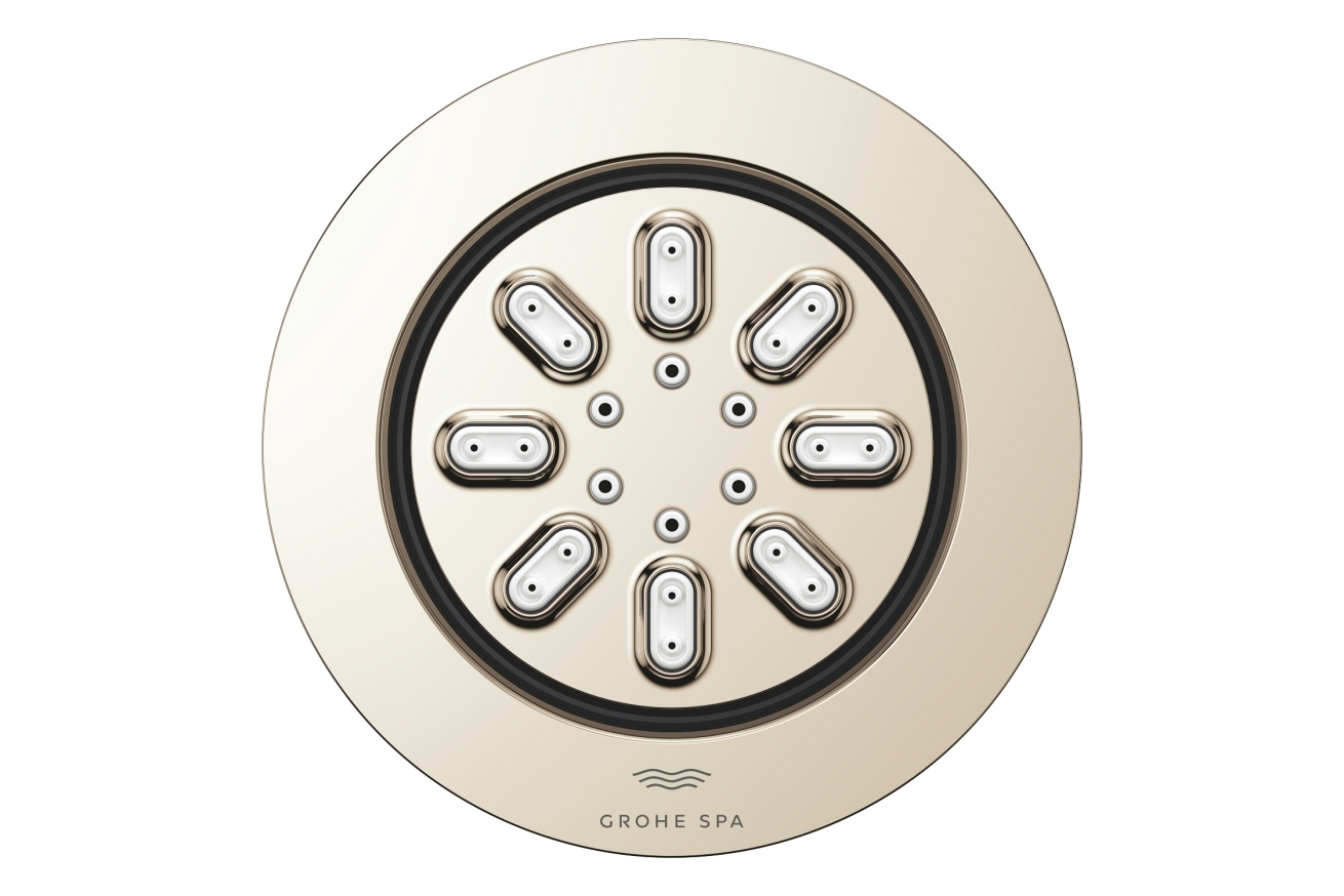 Боковой душ GROHE Rainshower Aqua, круглый, 2 режима струи, никель глянцевый (26801BE0)
