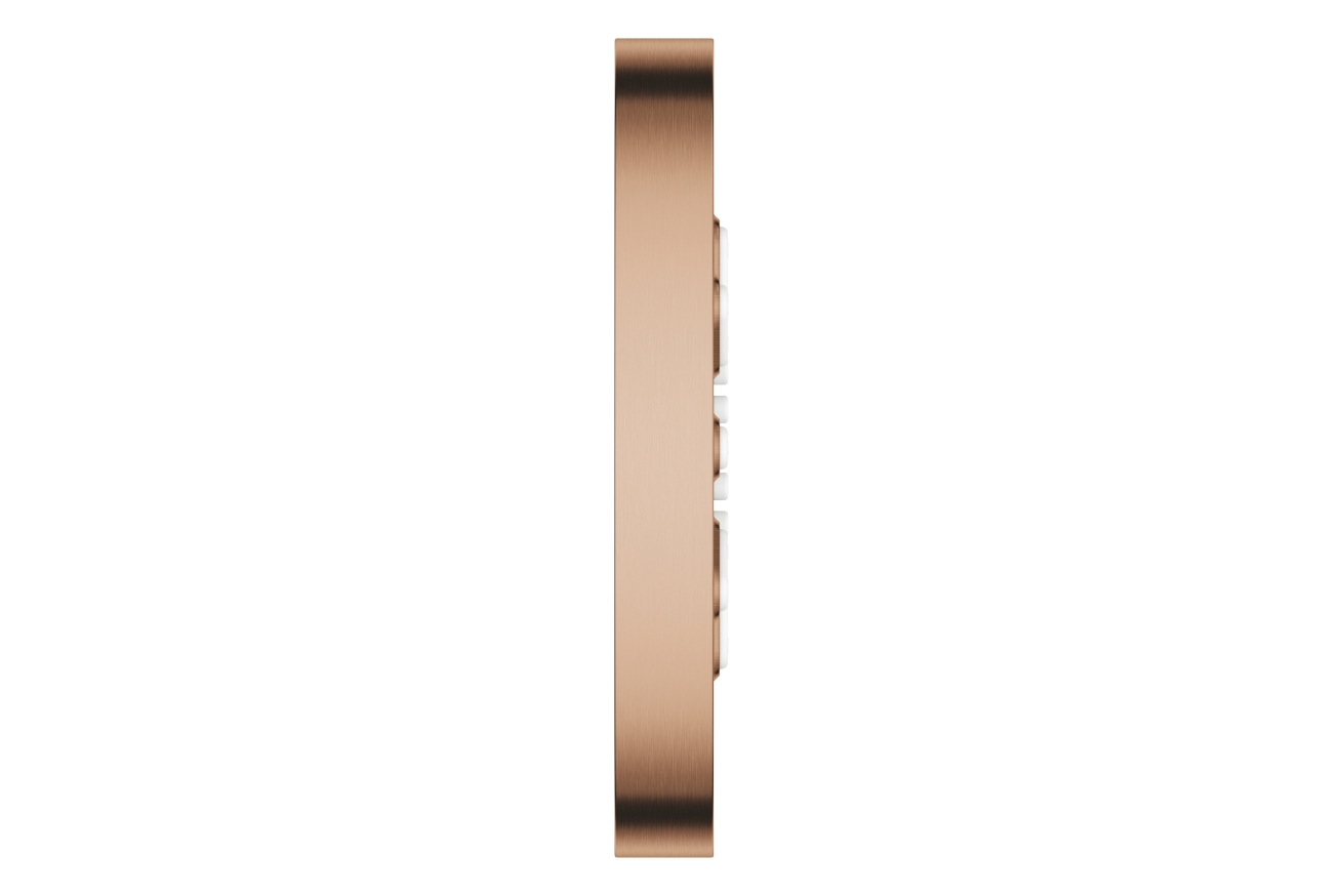 Боковой душ GROHE Rainshower Aqua, круглый, 2 режима струи, теплый закат матовый (26801DL0)