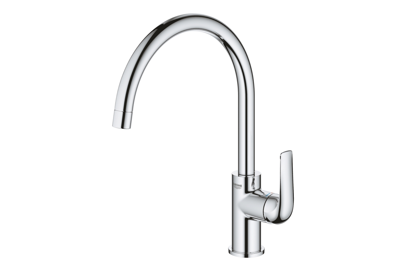 Смеситель для кухни GROHE Start Curve с высоким C-изливом, хром (31554001)