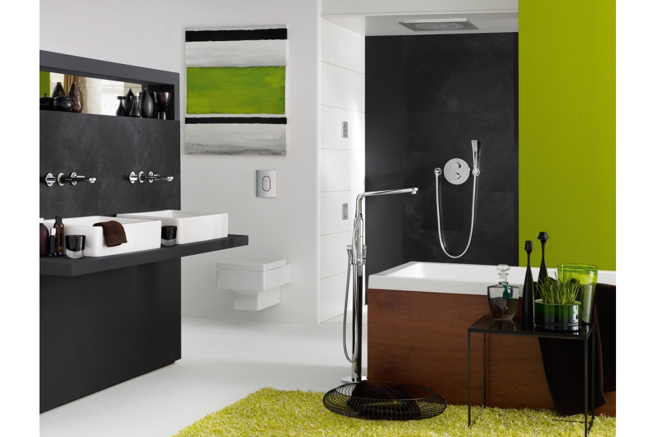 Панель смыва для унитаза GROHE Arena Cosmopolitan для вертикального монтажа, матовый хром (38844P00)