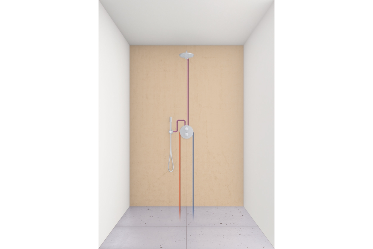 Верхний душ GROHE Rainshower Cosmopolitan 210, хром (28368000)