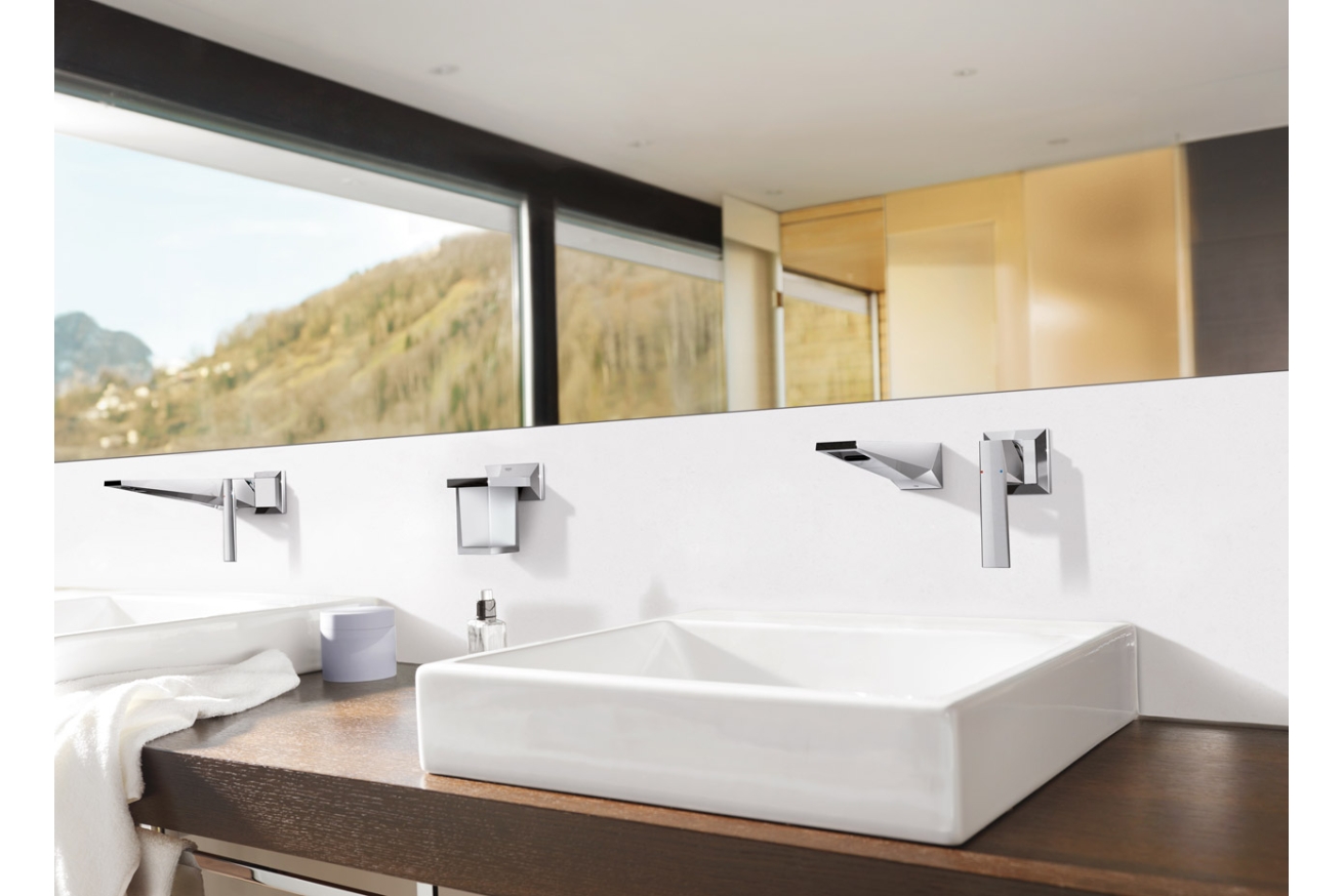 Стакан для зубных щеток с держателем GROHE Allure Brilliant, хром (40493000)