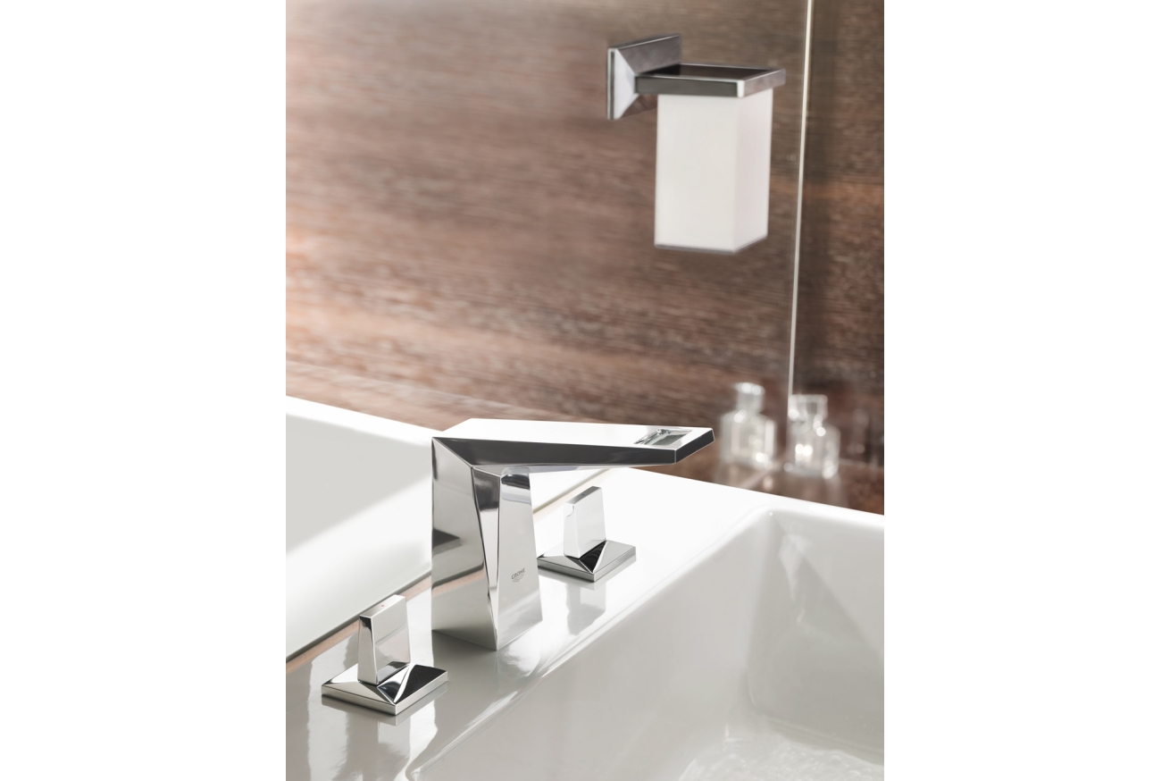 Стакан для зубных щеток с держателем GROHE Allure Brilliant, хром (40493000)