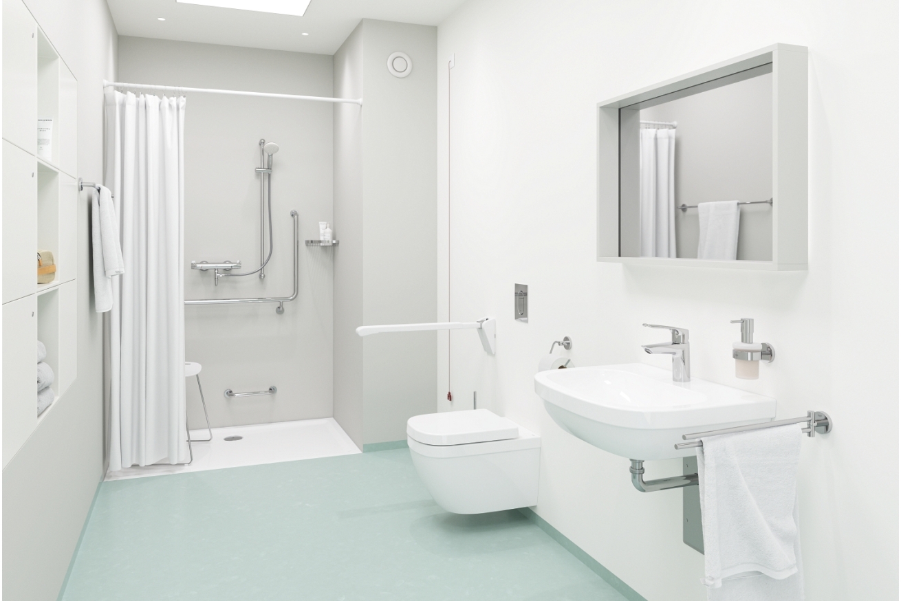 Душевой гарнитур GROHE New Tempesta 100, ручной душ, душевая штанга 900 мм и шланг, хром (27925001)