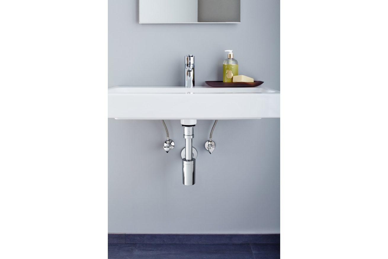 Вентиль угловой GROHE 1/2″-3/8″ для подключения смесителей, хром (41263000)