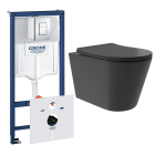 Комплект инсталляции GROHE Rapid SL 38775001 с унитазом Aqueduto CONE Plus CONT0240 и сиденьем с микролифтом (NW0243)