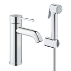 Смеситель для раковины GROHE Essence с гигиеническим душем, S-size, хром (24189000)