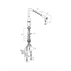 Смеситель для кухни GROHE Zedra SmartControl с вытяжным изливом, хром (31593002)