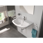 Смеситель для раковины GROHE BauFlow с донным клапаном, S-Size, хром (23751000)