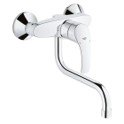 Смеситель для кухни GROHE Eurosmart настенный, вынос 180 мм, хром (31391002)