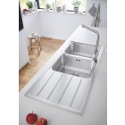 Мойка GROHE K500 с корзинчатым вентилем, нержавеющая сталь (31588SD1)