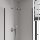 Верхний душ GROHE Tempesta 250, 9,5 л/мин, 1 режим, 380 мм, хром (26663000)