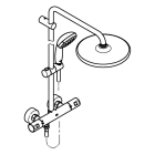 Душевая система GROHE Vitalio Start System 250 с термостатом для душа, хром (26816000)
