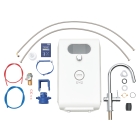 Смеситель для кухни GROHE Blue Professional с вытяжным изливом, функцией фильтрации, системой охлаждения и газирования воды, Wi-Fi, хром (313