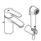 Смеситель для раковины GROHE Eurostyle Cosmopolitan с гигиеническим душем, S-size, хром (23953003)