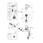 Смеситель для ванны GROHE BauCurve, хром (23599000)