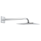 Верхний душ с душевым кронштейном GROHE Rainshower F-Series 10 дюймов, хром (26259000)