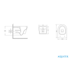 Комплект инсталляции GROHE Rapid SL 38775001 с унитазом Aquatek ТАУРУС AQ1580T-00 и сиденьем с микролифтом (NW0353)