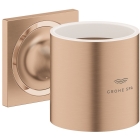 Держатель стакана и дозатора жидкого мыла GROHE Allure, теплый закат матовый  (40278DL1)