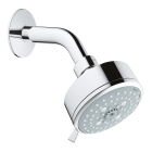 Верхний душ GROHE Tempesta Cosmopolitan 100, 9,5 л/мин, 4 режима, 97 мм, хром (27869000)