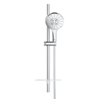 Душевой гарнитур GROHE Rainshower SmartActive 150 с мыльницей, 3 режима струи, душевая штанга 600 мм, 9,5 л/мин, хром (26592000)