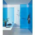 Душевой гарнитур GROHE Rainshower SmartActive 150 с мыльницей, 3 режима струи, душевая штанга 600 мм, 9,5 л/мин, хром (26592000)