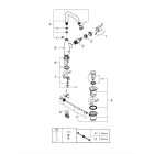 Смеситель для раковины GROHE Essence с донным клапаном, L-size, хром (32628001)