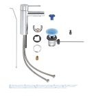 Смеситель для раковины GROHE Essence с донным клапаном, S-size, хром (32898001)