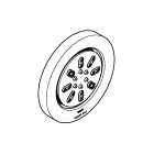Боковой душ GROHE Rainshower Aqua, круглый, 2 режима струи, холодный рассвет глянцевый (26801GL0)
