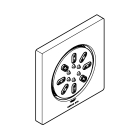 Боковой душ GROHE Rainshower Aqua, квадратный, 2 режима струи, темный графит глянцевый (26802A00)