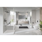 Держатель для туалетной бумаги GROHE Essentials с крышкой, матовый черный (1024652430)