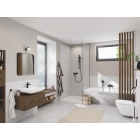 Держатель для туалетной бумаги GROHE Essentials с крышкой, матовый черный (1024652430)