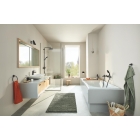 Держатель для туалетной бумаги GROHE Essentials с крышкой, матовый черный (1024652430)