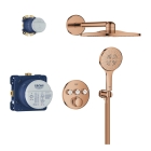 Душевая система GROHE Grohtherm SmartControl с термостатом для душа, теплый закат глянец (34863DA0)