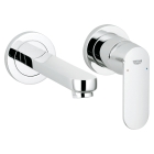 Внешняя часть смесителя для раковины GROHE Eurosmart Cosmopolitan на 2 отверстия, S-Size, хром (19381000)