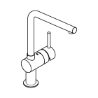 Смеситель для кухни GROHE Minta, хром (31375000)